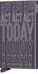 Secrid Cardprotector Laser Act Today avec gravure - CLa-Laser-Act Today