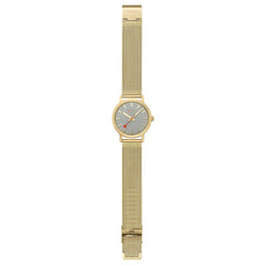 Mondaine Classic Damenuhr aus Goldene Edelstahl, 36 MM - A660.30314.80SBM