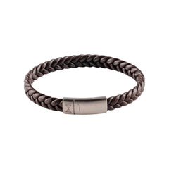 AZE Jewellery Kinderarmband Leder Braun 15cm