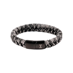 AZE Jewellery Kinderarmband Junior Dinghy Schwarz-Weiss