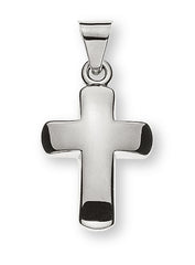 Anhänger Balkenkreuz Weissgold 750