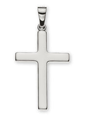 Anhänger Kreuz Weissgold 750