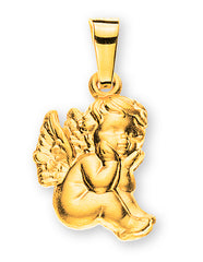 Anhänger Engel Gelbgold 750