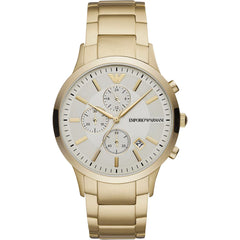 Emporio Armani Renato Chronograph Herrenuhr in Gold - AR11332