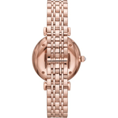 Emporio Armani Damenuhr - Roségold / Perlmutt - AR11385