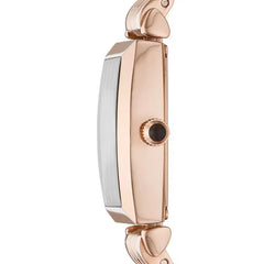 Emporio Armani Damenuhr - Roségold / Braun - AR11407