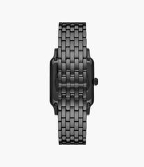 Emporio Armani Automatikuhr Herren – Edelstahl Schwarz, 36 mm - AR60058