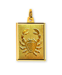 Anhänger Sternzeichen Krebs Gelbgold 750