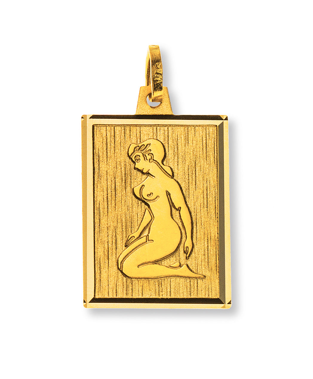 Anhänger Sternzeichen Jungfrau Gelbgold 750