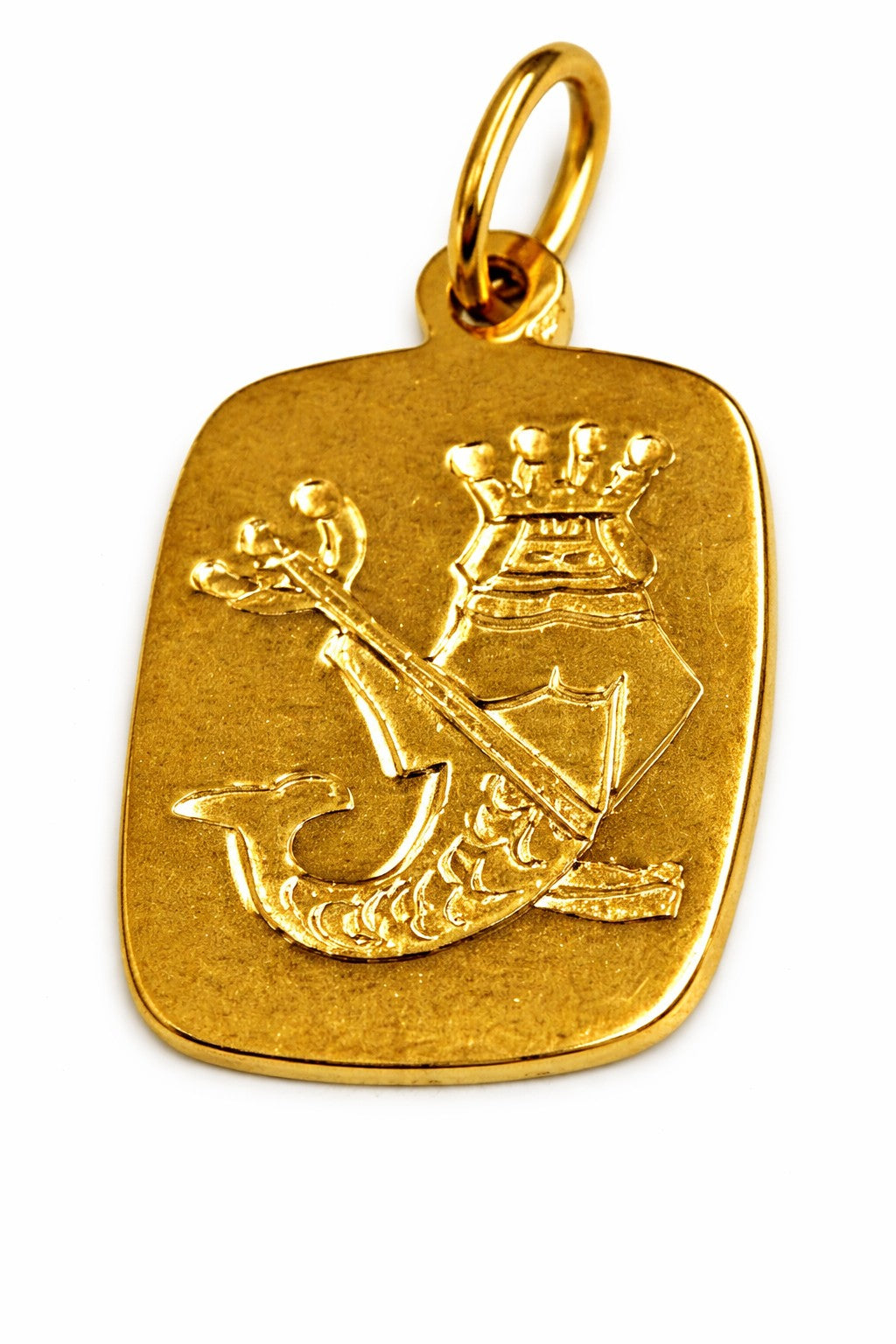 Anhänger Sternzeichen Wassermann Gelbgold 750
