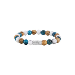 AZE Jewellery Herren Edelstein Armband Mount Kita Bicolor