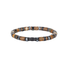 AZE Jewellery Herrenarmband Ranger Peak Disc Grün