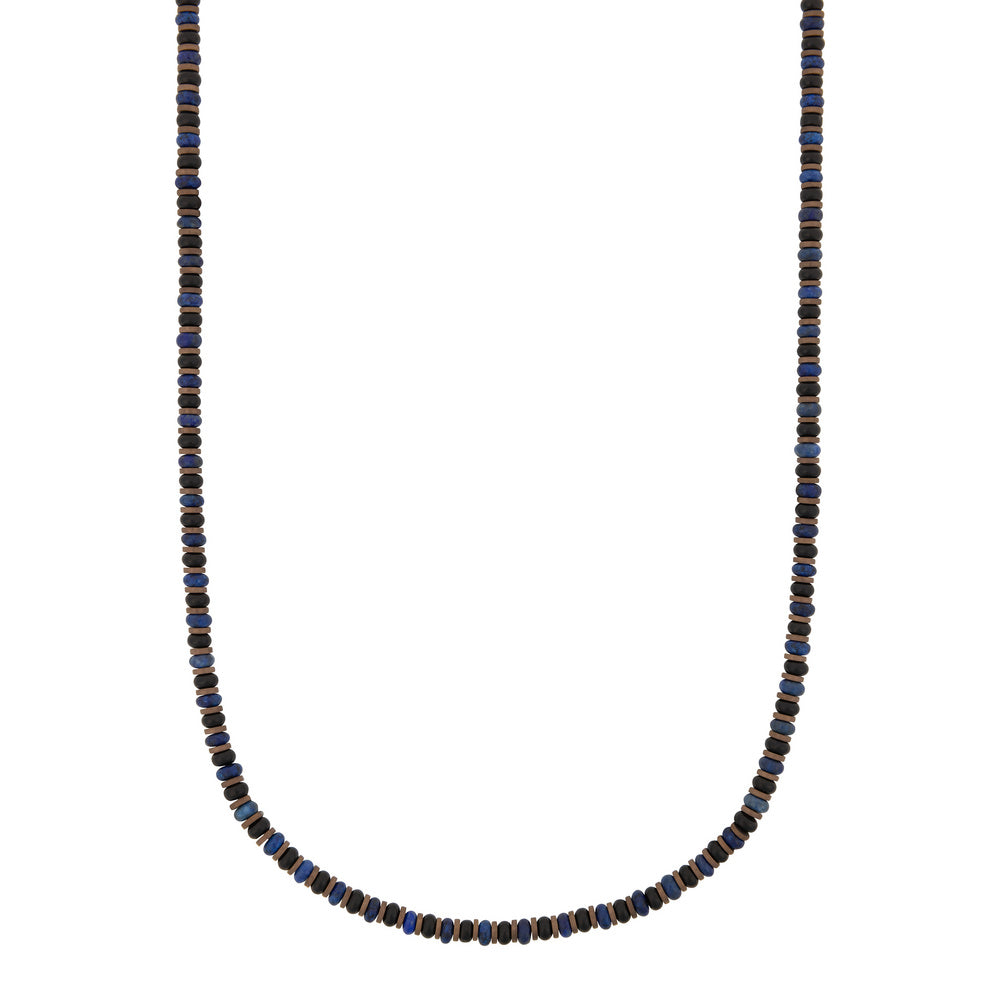 AZE Jewellery Herren Halskette Grand Paradiso Bicolor
