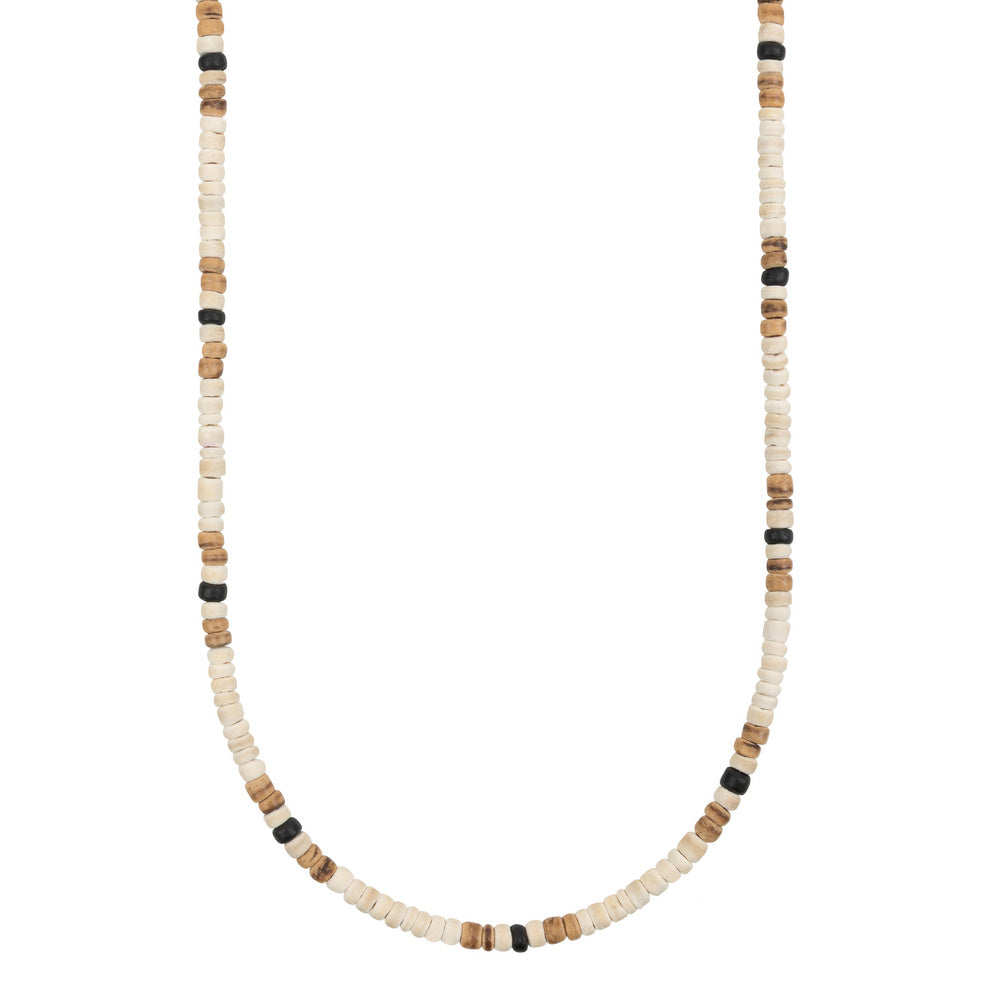AZE Jewellery Herren Halskette Mount Mocho Weiss