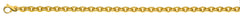 Armband Rundanker Gelbgold 750 3.9mm 22cm