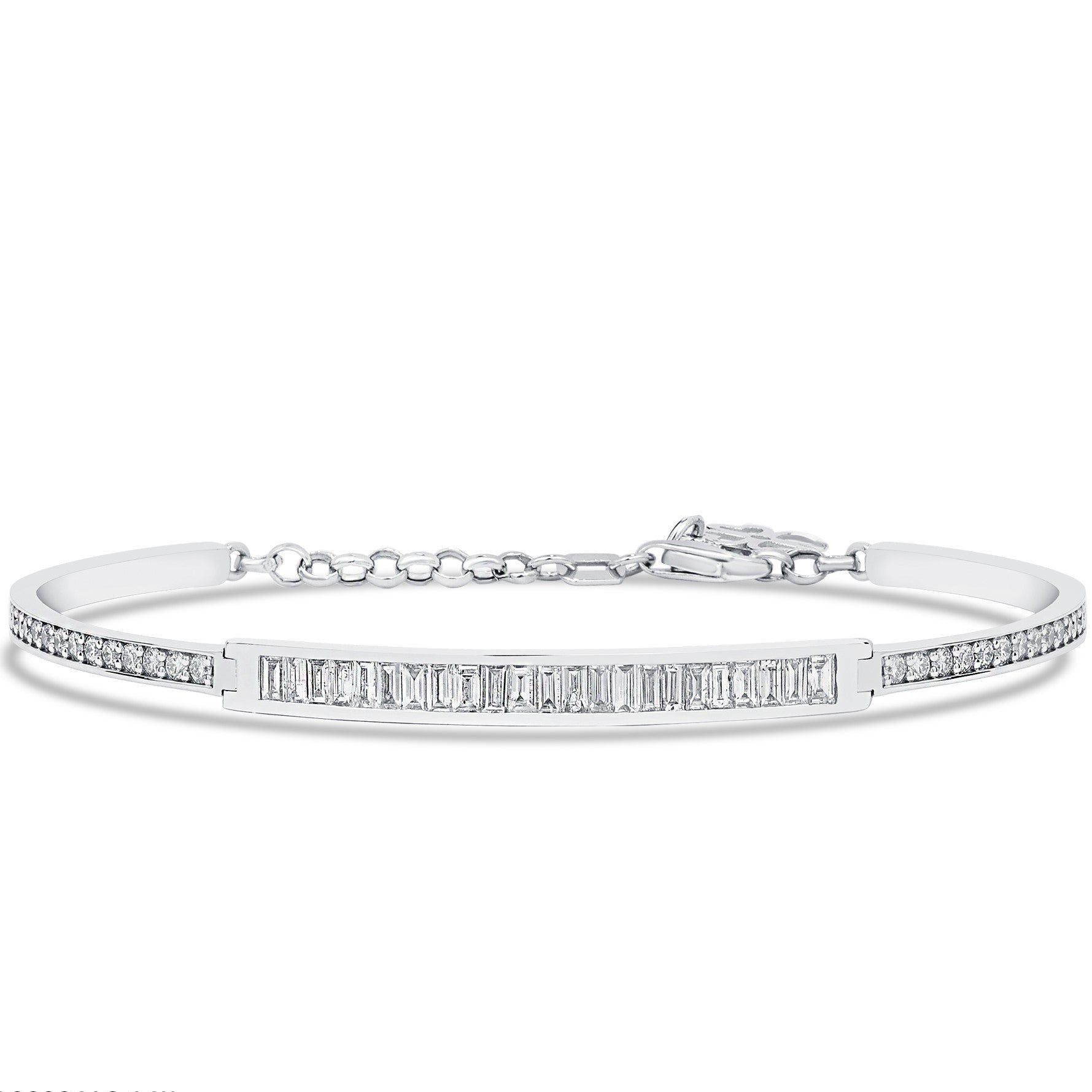 Elegantes Goldarmband mit Diamanten (14K / 18K) - BBL0000416