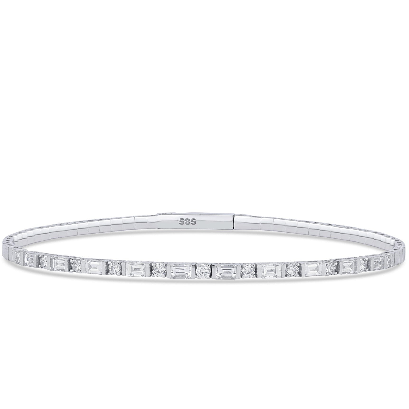 Elegantes Goldarmband mit Diamanten (14K / 18K) - BL0000508