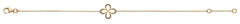 Armband Rundanker Gelbgold 750 mit 28 Brillanten 0.09ct