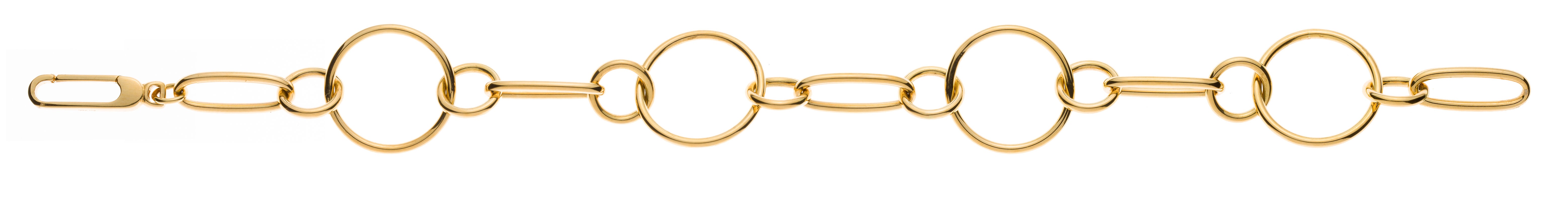 Armband Gelbgold 750 poliert 20cm