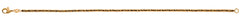 Armband Gelbgold 750 Tube geschliffen 19cm