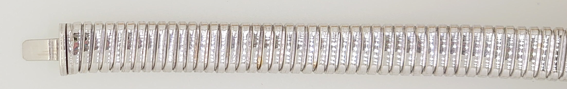 Armband Weissgold 750, Handarbeit, 12.0mm, 19cm