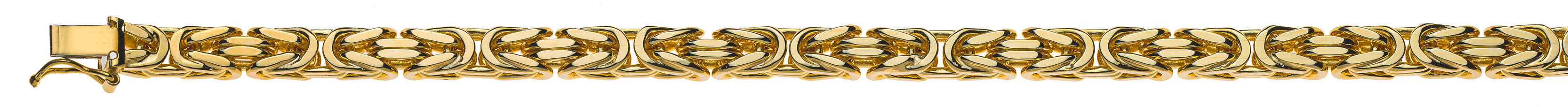 Armband Koenigskette klassisch Gelbgold 750 ca. 5.0mm 22cm