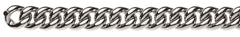 Armband Rundpanzer Weissgold 750 Handarbeit 18mm 22cm