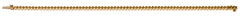 Armband Rohling Gelbgold 750 fuer 76 Brillanten 0,07 ct.