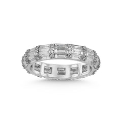 bague en or blanc avec diamants - BYZ0002234