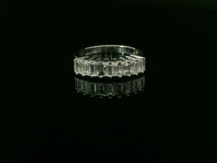 Bague de fiançailles Linden en or blanc 18 carats 750 millièmes et diamants - BYZ0005015