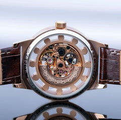 Residence Luzern Automatik Damenuhr in Rosé