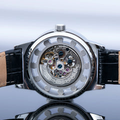 Residence Luzern Automatik Damenuhr in Silber