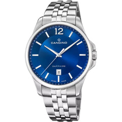 Candino Classic Timeless MännerSchweizer Uhr mit Blauem Zifferblatt - C4762/2