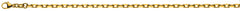 Collier Anker 4-fach geschliffen Gelbgold 750 ca. 2.9mm