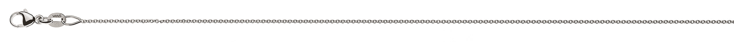 Collier Rundanker Weissgold 750 ca. 0.9mm