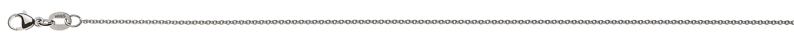 Collier Rundanker Weissgold 750 ca. 1.1mm