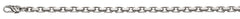 Collier Anker geschliffen Weissgold 750 ca. 5.0mm