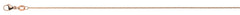 Collier Rundanker Rotgold 750 ca. 1.1mm