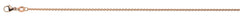Collier Rundanker Rotgold 750 ca. 1.7mm