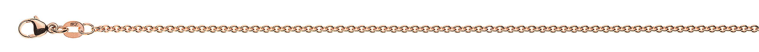 Collier Rundanker Rotgold 750 ca. 1.9mm