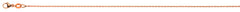 Collier Anker 4-fach geschliffen Rotgold 750 ca. 0.9mm