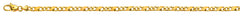 Collier Carrera satiniert poliert Gelbgold 750 ca. 4.0mm