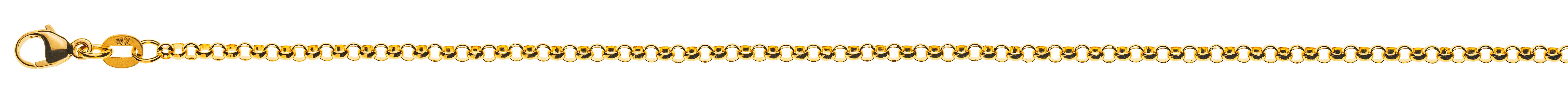 Armband Erbs Gelbgold 750 ca. 2,4mm