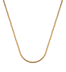 Collier Tubegeschliffen Gelbgold 750 45cm