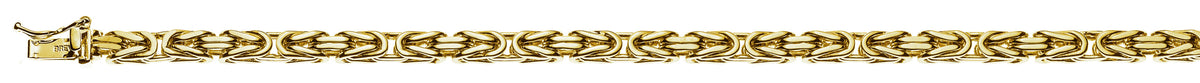 Collier Königskette klassisch Gelbgold 750 ca. 4.0 mm x 45 cm