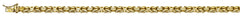 Collier Königskette klassisch Gelbgold 750 ca. 4.0 mm x 45 cm