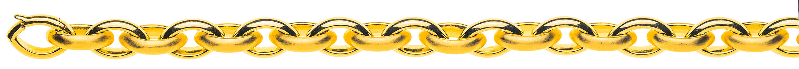 Armband Navette Gelbgold 750 satiniert poliert