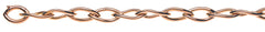 Armband Navette Rotgold 750 verdreht 21cm