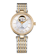 Montre automatique pour femme Cover Concerta Open Heart Bicolor - COA9.02