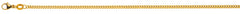 Collier Panzerkette geschliffen Gelbgold 750 ca. 2.3mm